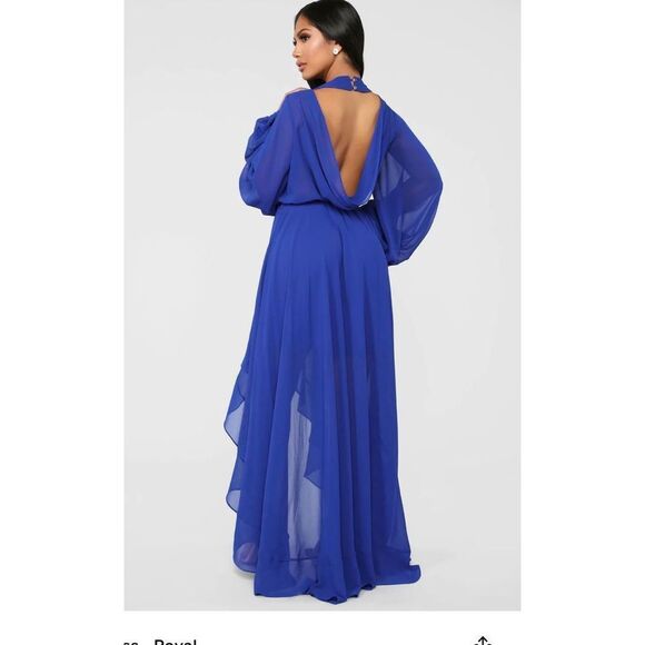 Fashion Nova Your Highness Maxi Dress NWT - Picture 5 of 12